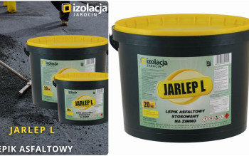 JARLEP L – jak stosować lepik na zimno do pap i hydroizolacji?