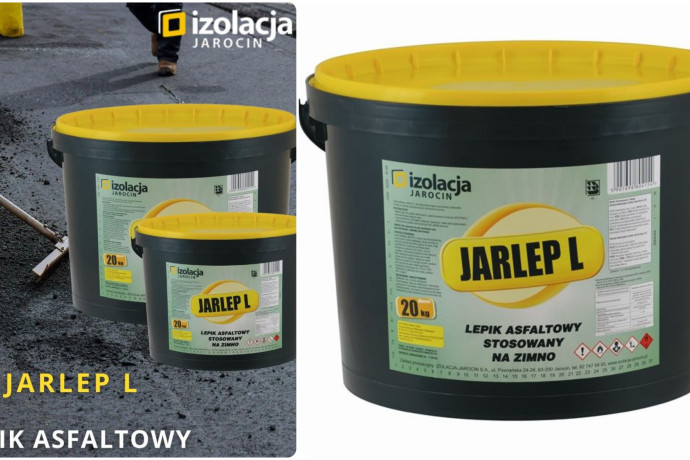 JARLEP L – jak stosować lepik na zimno do pap i hydroizolacji?