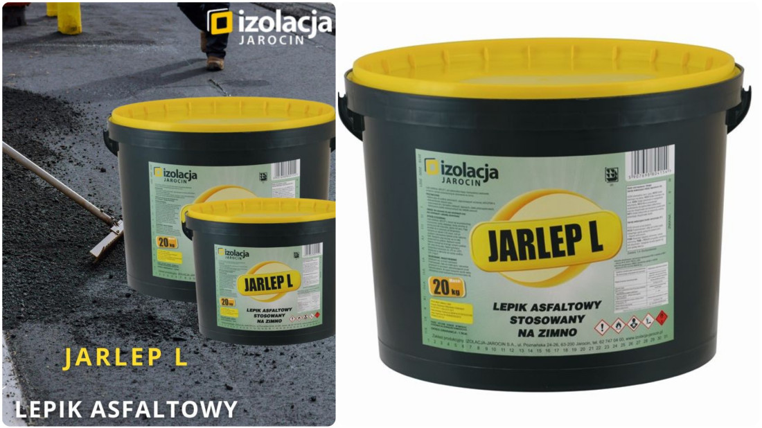 JARLEP L – jak stosować lepik na zimno do pap i hydroizolacji?