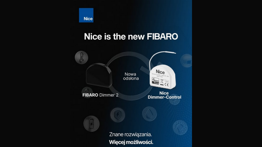 Nice is the new FIBARO. Ewolucja inteligentnego oświetlenia w Twoim domu