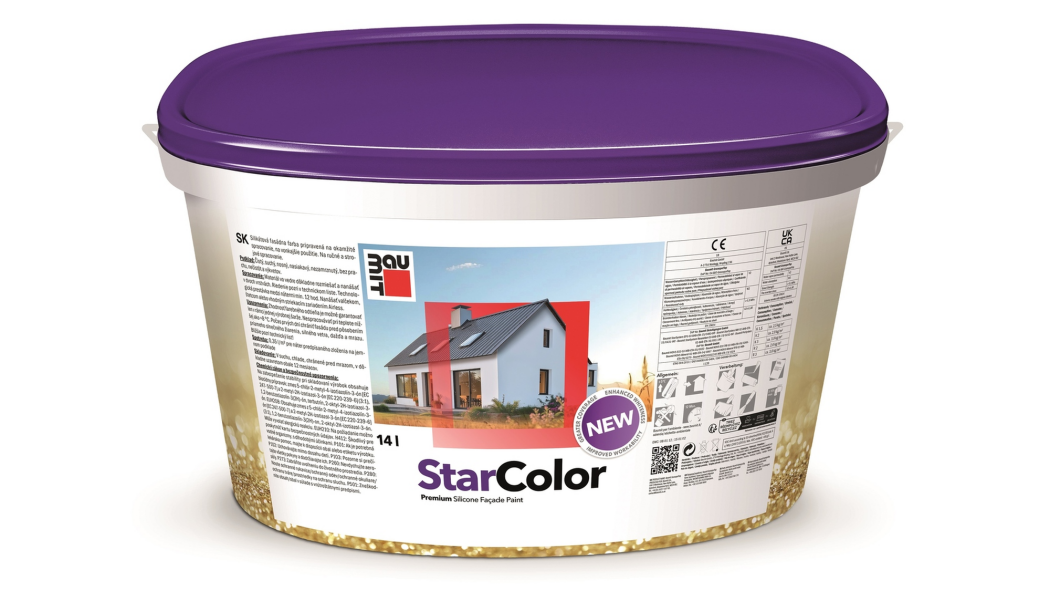 Elewacja na lata bez kompromisów - nowa formuła farby Baumit StarColor 