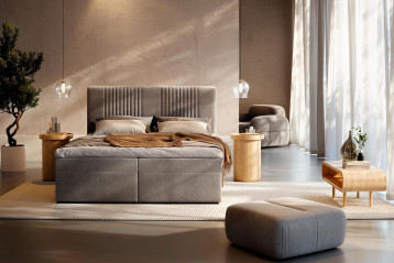 Łóżko kontynentalne Sonata – luksusowy sen na własnych zasadach