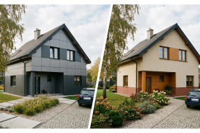 Płyta warstwowa Alamentti a tradycyjna elewacja: ile naprawdę oszczędzasz i jak skracasz budowę?