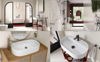 Jak dobrać baterię do stylu łazienki? Geometria, która buduje klimat wnętrza