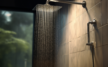 Prysznic z deszczownicą - mała zmiana, duży efekt