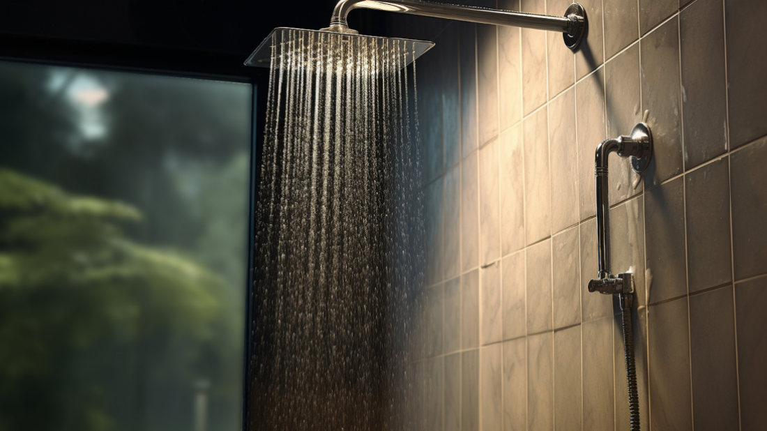 Prysznic z deszczownicą - mała zmiana, duży efekt