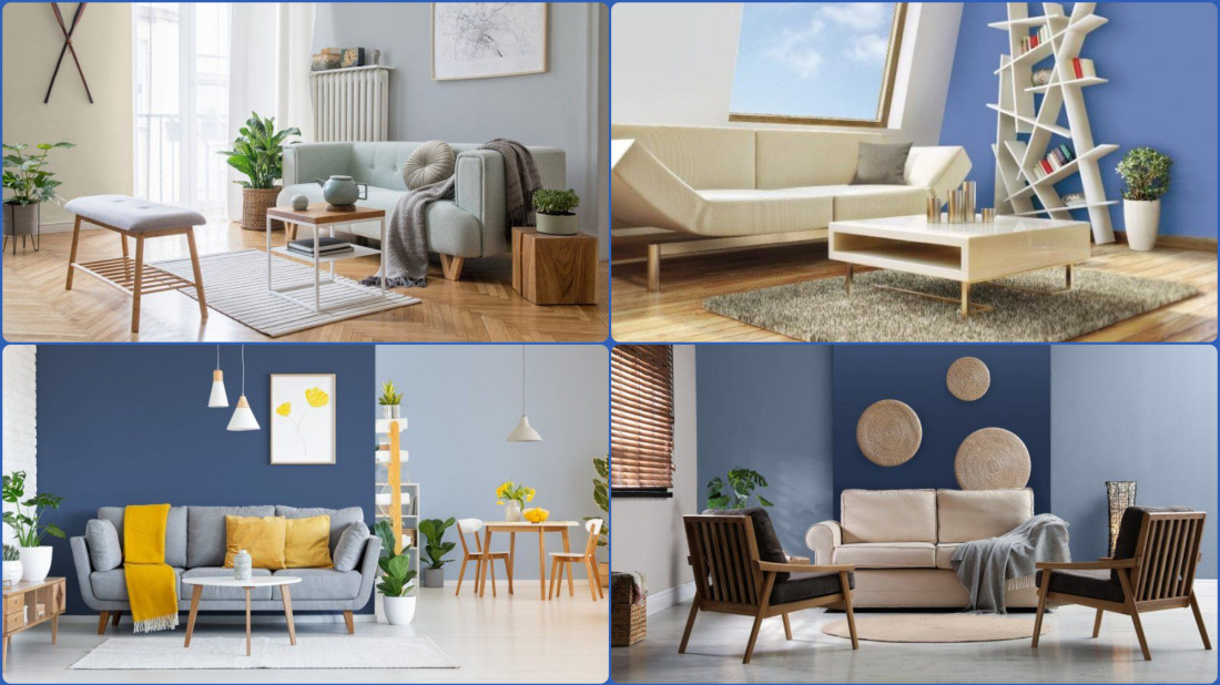 Niebieski we wnętrzach. Jak wpływa na nastrój i z czym go łączyć?