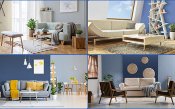 Niebieski we wnętrzach. Jak wpływa na nastrój i z czym go łączyć?