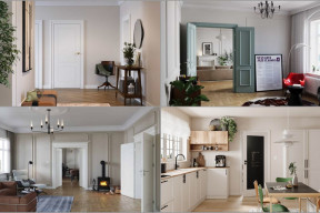 Drzwi w kolorze roku 2026 Cloud Dancer. Jak wykorzystać ten motyw w aranżacji wnętrz?