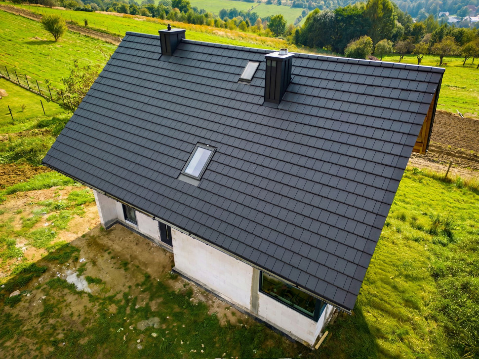 Dachówka ceramiczna BERGAMO antracytowa angoba
