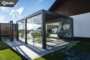 Taras tylko na lato? Dobre zadaszenie zmienia go w dodatkowy pokój