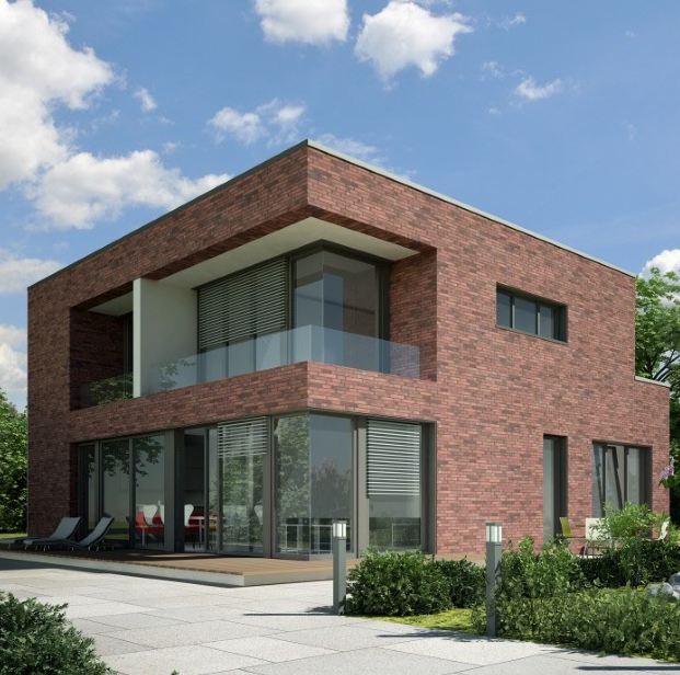 Okna mają elegancki kształt z lekko zaokrąglonymi krawędziami i waskimi powierzchniami czołowymi