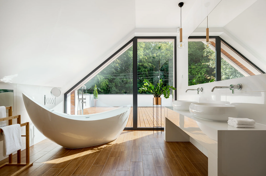 Mnogość wyboru kolorów, kolorów drewnopodobnych i metalopodobnych, a także paleta VEKA Fine Structure i VEKA SPECTRAL pozwalają na dopasowanie do każdego projektu