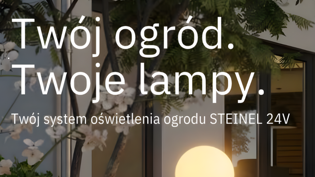 Ogród pełen światła z STEINEL 24V typu „plug & play” 