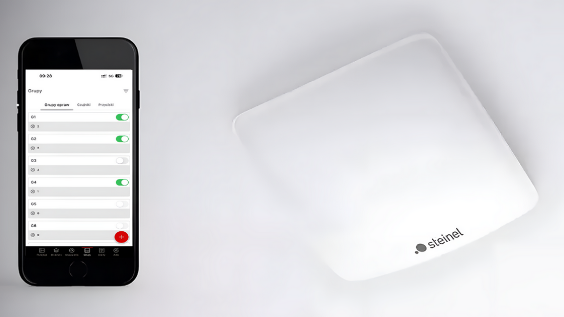 Jak uruchomić czujnik prawdziwej obecności STEINEL True Presence DALI-2 APC UP?