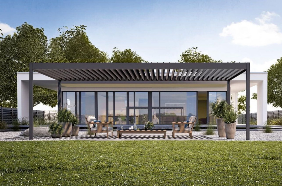 zadaszona pergola tarasowa 