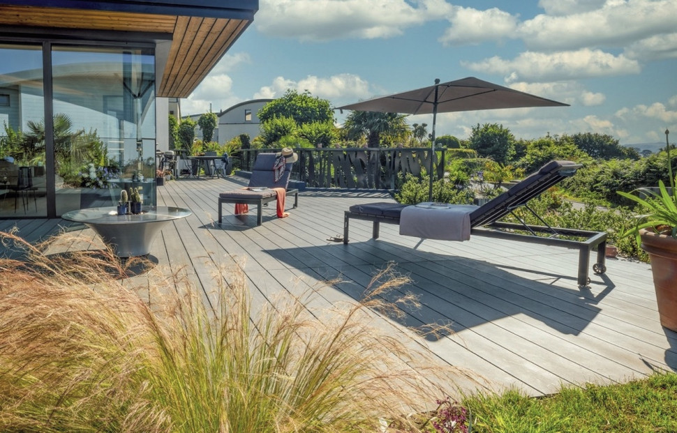 deski kompozytowe aranżacja tarasu