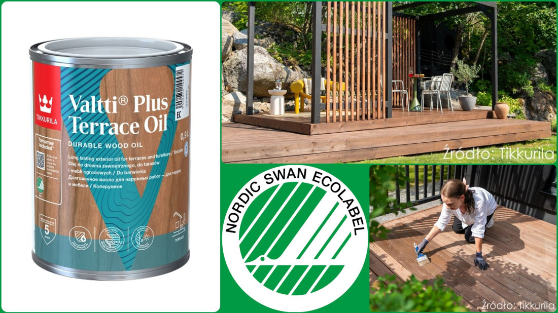 Olej do drewna Tikkurila w nowej recepturze. Taras chroniony nawet do 5 lat