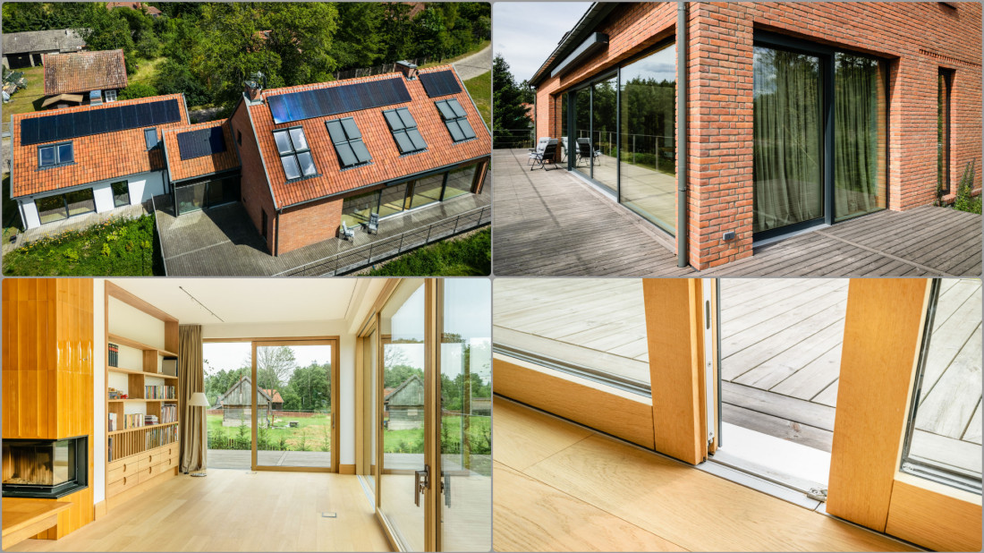 Dom otwarty na naturę. Panoramiczne przeszklenia FAKRO w Szerokim Borze