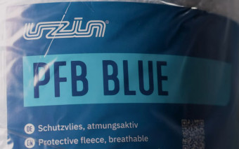 PFB Blue zamiast zwykłej tektury. Tak zabezpieczysz nową podłogę podczas remontu