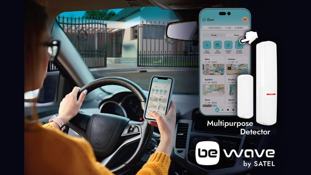 BE WAVE: automatyka bram wjazdowych w inteligentnym domu