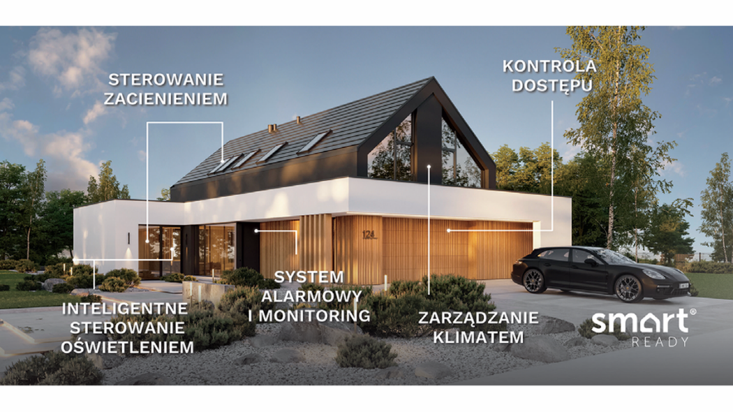 Dom gotowy na przyszłość - dodatek Smart Ready do projektów pracowni HOMEKONCEPT