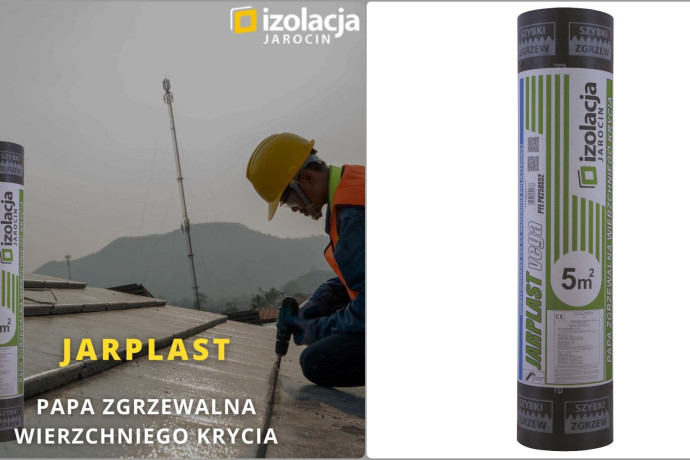 Jarplast VEGA PYE PV250 S52. Papa na dach płaski