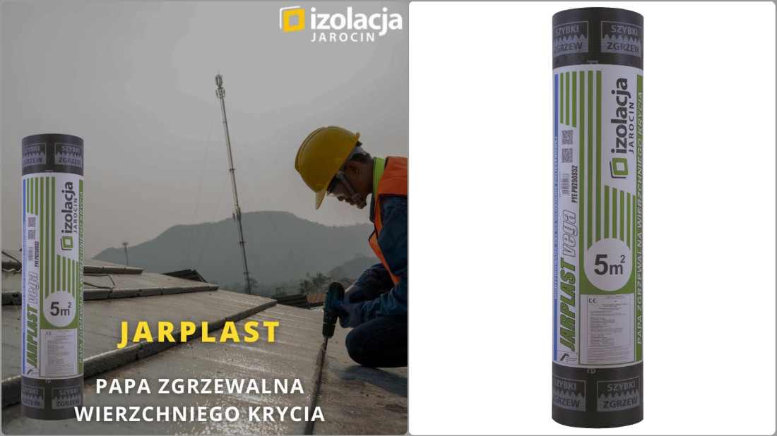 Jarplast VEGA PYE PV250 S52. Papa na dach płaski