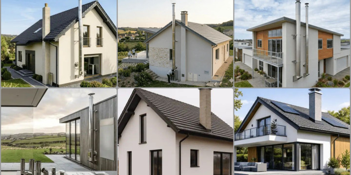 Komin stalowy czy ceramiczny? Wybór do nowoczesnego domu