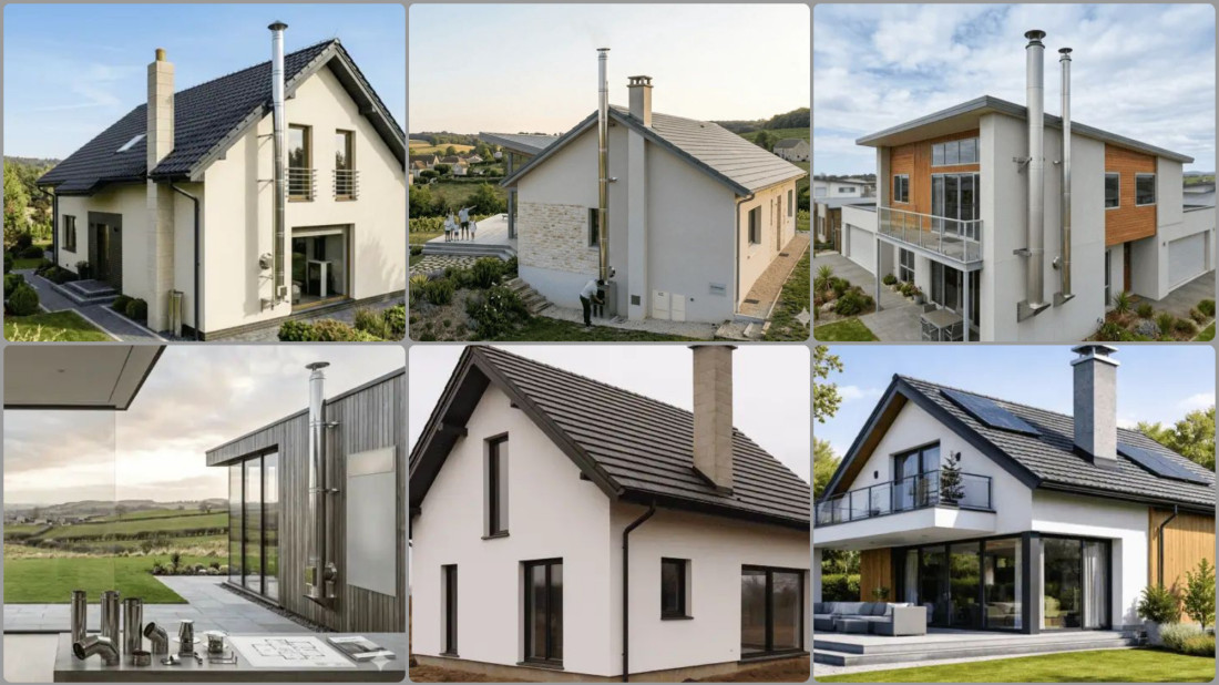 Komin stalowy czy ceramiczny? Wybór do nowoczesnego domu