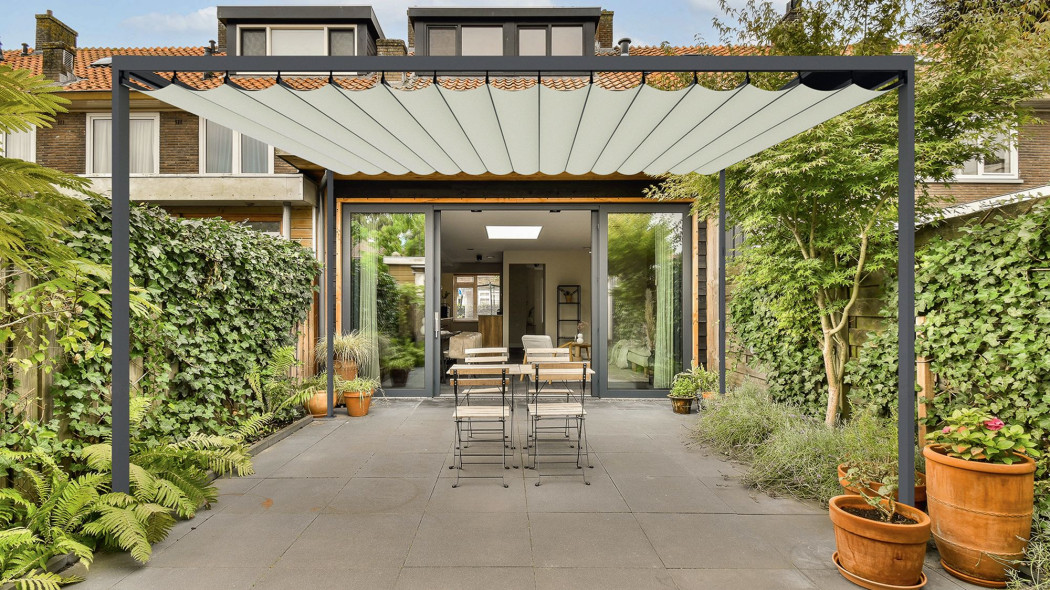 Nowość w ofercie systemów zadaszeń Aliplast - pergola NUUN FABRIC