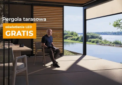 Mistrzowska promocja na wiosnę! Wybierz pergolę tarasową i odbierz oświetlenie LED w prezencie