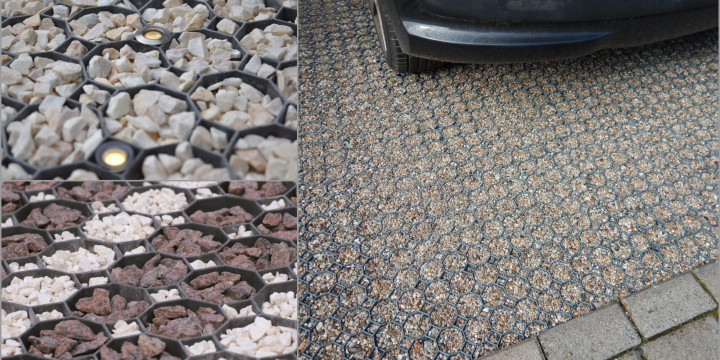 Kratka trawnikowa Stella Green na podjazd, parking i do ogrodu