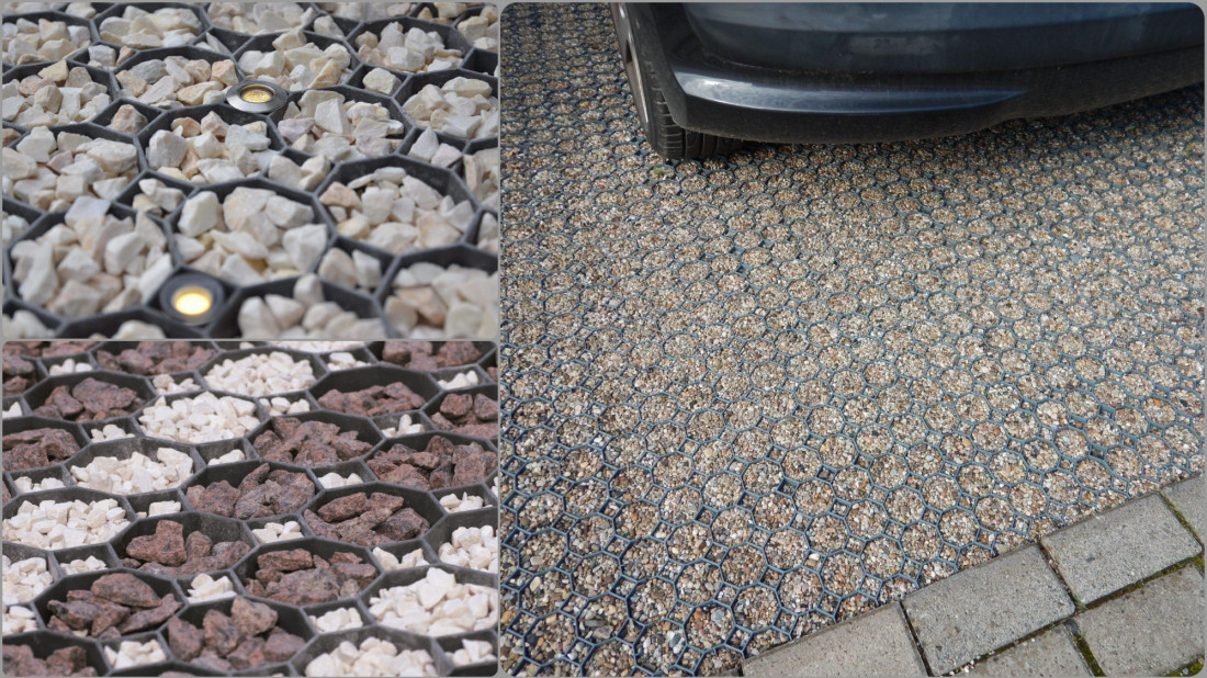 Kratka trawnikowa Stella Green na podjazd, parking i do ogrodu