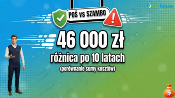 Szambo czy oczyszczalnia? Porównanie kosztów po 10 latach