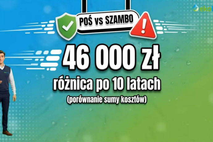 Szambo czy oczyszczalnia? Porównanie kosztów po 10 latach