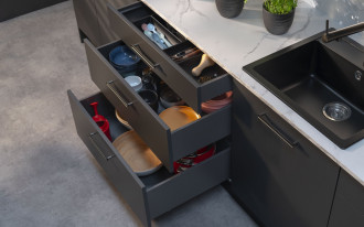 System szuflad Matrix S Slim od Häfele