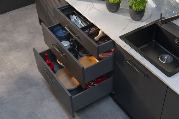 System szuflad Matrix S Slim od Häfele