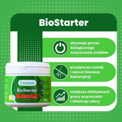 BioStarter – bioaktywator do oczyszczalni i szamba