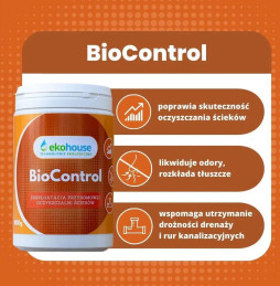 BioControl 1000 g – biopreparat do eksploatacji oczyszczalni i szamba