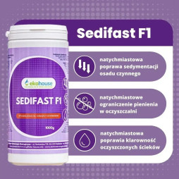 SEDIFAST F1 – preparat do ograniczania pienienia w oczyszczalni	
