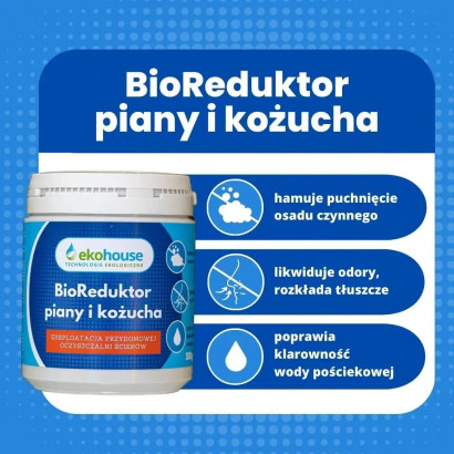 BioReduktor piany i kożucha do oczyszczalni ścieków