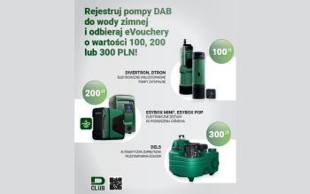 Promocja DAB: odbierz eVouchery do 300 PLN za rejestrację pompy