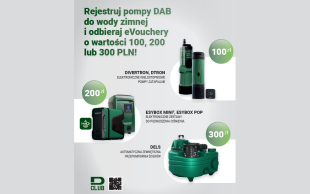 Promocja DAB: odbierz eVouchery do 300 PLN za rejestrację pompy