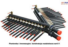 Geotermalna studnia rozdzielaczowa Terra V-series 14-28 sekcji