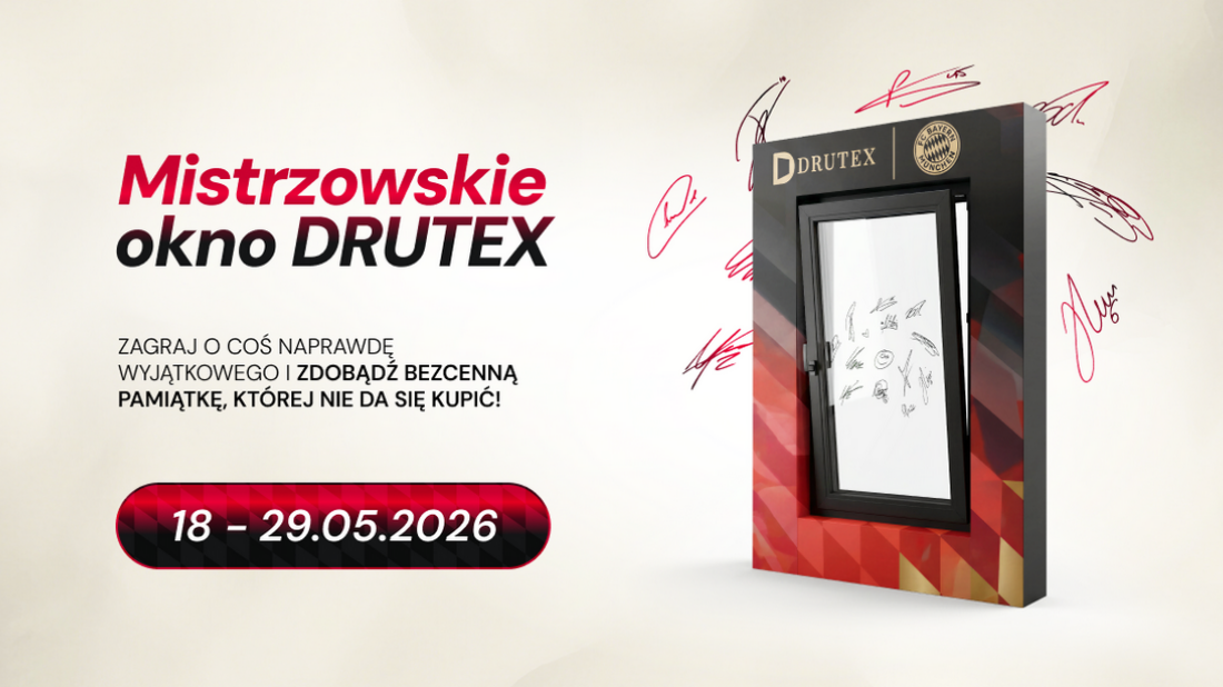 Mistrzowskie Okno Drutex: partnerzy handlowi powalczą o unikatową nagrodę z autografami gwiazd futbolu