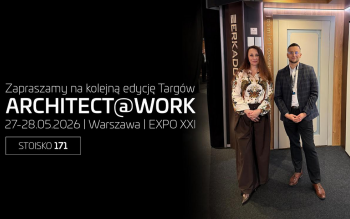 ERKADO na ARCHITECT@WORK Warsaw 2026. Jubileusz 50-lecia w świecie architektonicznych innowacji