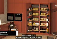 Nowoczesna organizacja kuchni - Cargo Maxi Space Duo