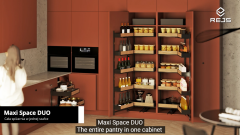 Nowoczesna organizacja kuchni - Cargo Maxi Space Duo