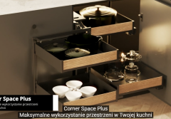 Corner Space Plus - koniec z marnowaniem miejsca w narożniku!